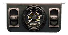 Load image into Gallery viewer, Firestone Air Adjustable Leveling Pneumatic Control Panel w/Dual Black Gauge 0-150psi (WR17602145)
