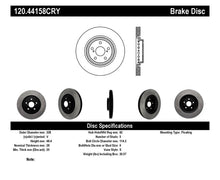 Load image into Gallery viewer, Stoptech 08-18 Toyota Highlander Front Performance Cryo Rotor
