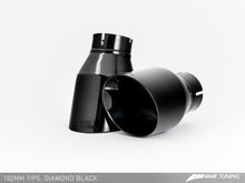 Load image into Gallery viewer, AWE Tuning VW CC Touring Edition Exhaust Dual Outlet - Diamond Black Tips
