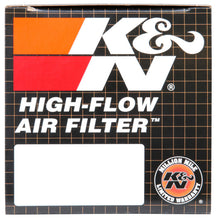 Load image into Gallery viewer, K&amp;N Filter Universal Rubber Filter Oval Tapered 4in Base O/S L x 3.5in Top O/S L x 2.75in H
