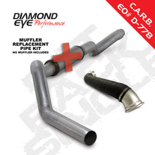Load image into Gallery viewer, Diamond Eye KIT 5in CB MRP SGL w/ TDP AL 06-07 Chevy/GMC 6.6L Duramax 2500/3500
