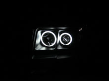 Load image into Gallery viewer, ANZO 2009-2014 Ford F-150 Projector Headlights w/ Halo Black (CCFL)
