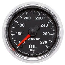 Load image into Gallery viewer, Autometer GS Series 2-1/16in Oil Temperature Gauge 140-280 Degrees Electric Full Sweep
