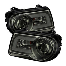 Load image into Gallery viewer, Spyder Chrysler 300C 05-10 Projector Headlights LED DRL Smoke High/Low H7 PRO-YD-C300C-DRL-SM
