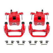 Load image into Gallery viewer, Power Stop 03-05 Infiniti G35 Rear Red Calipers w/Brackets - Pair
