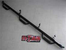 Load image into Gallery viewer, N-Fab Nerf Step 07-13 Chevy-GMC 1500 Crew Cab 5.7ft Bed - Gloss Black - Bed Access - 3in
