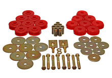 Load image into Gallery viewer, Energy Suspension Body Mount Set Exc. Cconvertible - Red
