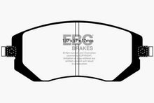 Load image into Gallery viewer, EBC 04-06 Saab 9-2X 2.0 Turbo Redstuff Front Brake Pads
