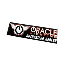 Load image into Gallery viewer, Oracle Authorized Dealer Bumper Sticker - Black/Orange
