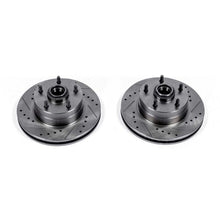 Load image into Gallery viewer, Power Stop 73-74 Buick Apollo Front Evolution Drilled &amp; Slotted Rotors - Pair
