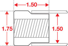 Load image into Gallery viewer, SPC Performance Weld In Bung RH Thread 1in x 14
