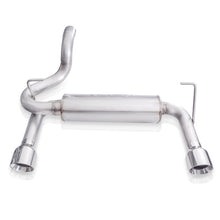 Load image into Gallery viewer, Stainless Works 2018+ Jeep Wrangler JL 304SS Factory Connect 2.5in Axle Back Exhaust System
