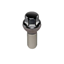 Load image into Gallery viewer, McGard Hex Lug Bolt (Radius Seat) M14X1.5 / 17mm Hex / 26.3mm Shank Length (Box of 50) - Black
