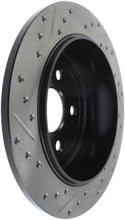 Load image into Gallery viewer, StopTech Power Slot 07-13 Jeep Wrangler Rear Left Drilled &amp; Slotted Rotor
