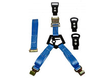 Load image into Gallery viewer, N-Fab Bed Mounted Rapid Tire Strap Universal - Gloss Black - Blue Strap
