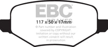 Load image into Gallery viewer, EBC 11-14 Ford Edge 2.0 Turbo Redstuff Rear Brake Pads
