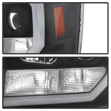 Load image into Gallery viewer, Spyder GMC Sierra 1500/2500/3500 07-13 V2 Projector Headlights- Black PRO-YD-GS07V2-LBDRL-BK
