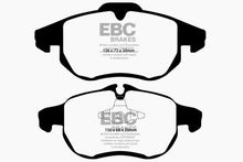 Load image into Gallery viewer, EBC 03 Saab 9-3 2.0 Turbo (Arc) Redstuff Front Brake Pads
