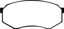 Load image into Gallery viewer, EBC 92-93 Toyota Pick-Up Extra Cab Yellowstuff Front Brake Pads
