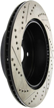 Load image into Gallery viewer, StopTech Power Slot 06-11 Lexus GS Series / 06-12 IS350 Rear Left Drilled &amp; Slotted Rotor
