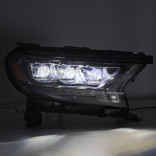 Load image into Gallery viewer, AlphaRex 19-21 Ford Ranger NOVA LED Proj Headlights Plank Style Black w/Activ Light/Seq Signal/DRL
