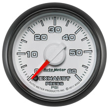 Load image into Gallery viewer, AutoMeter Gauge Exhaust Press. 2-1/16in. 60PSI Stepper Motor Ram Gen 3 Factory Match
