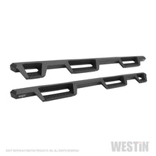 Load image into Gallery viewer, Westin 07-18 Chevrolet Silverado 1500 CC 5.5ft Bed HDX Drop W2W Nerf Step Bars - Tex. Blk
