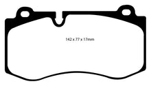Load image into Gallery viewer, EBC 07-08 Mercedes-Benz CL550 5.5 Redstuff Front Brake Pads
