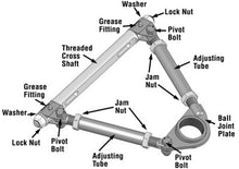 Load image into Gallery viewer, SPC Performance Pro Series Front Adjustable Upper Control Arm (Chrysler Thread-In 10deg) (Race Only)
