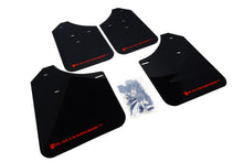 Load image into Gallery viewer, Rally Armor 02-07 Subaru WRX/STI/RS/2.5i (Wagons Req. Mod.) Black UR Mud Flap w/ Red Logo
