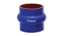 Load image into Gallery viewer, Vibrant 4 Ply Reinforced Silicone Hump Hose Connector - 5in I.D. x 3in long (BLUE)
