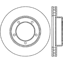 Load image into Gallery viewer, StopTech 98-07 Lexus LX / Toyota Land Cruiser Cryo Slotted Front Left Sport Brake Rotor

