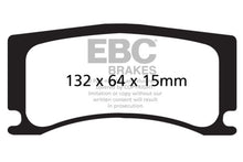 Load image into Gallery viewer, EBC 08-09 Jaguar XKR 4.2 Supercharged (Portfolio) Yellowstuff Rear Brake Pads
