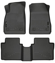 Load image into Gallery viewer, Husky Liners 14 Chevrolet Impala Weatherbeater Black Front &amp; 2nd Seat Floor Liners
