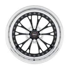 Load image into Gallery viewer, Weld Vitesse 17x10 / 5x4.5mm BP / 8in. BS Low Pad Black Wheel - Polished Non-Beadlock
