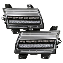 Load image into Gallery viewer, Spyder Jeep Wrangler 2018-2019 ( LED Model Only) LED Front Bumper Lights - Sequential Signal - Black
