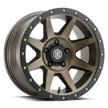 Load image into Gallery viewer, ICON Rebound 17x8.5 5x5.5 0mm Offset 4.75in BS Bronze Wheel
