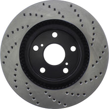 Load image into Gallery viewer, StopTech 07-13 Lexus ES 250/ES 300/ ES330/ES350 Drilled Sport CRYO Brake Rotor
