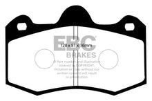 Load image into Gallery viewer, EBC 11+ Mclaren MP4-12C 3.8 Twin Turbo Bluestuff Rear Brake Pads
