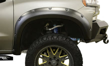 Load image into Gallery viewer, Lund 19-22 GM Silverado RX-Flat Textured Elite Series Fender Flares w/Black Bolts - Black 2pc Front
