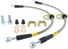 Load image into Gallery viewer, StopTech 2014 Ford Fiesta ST Stainless Steel Front Brake Lines
