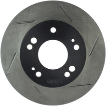 Load image into Gallery viewer, StopTech Power Slot 4/89-00 Mitsubishi Eclipse GST / 2/98-01 Galant 4 cyl Slotted Left Front Rotor
