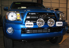 Load image into Gallery viewer, N-Fab Light Bar 05-11 Toyota Tacoma - Gloss Black - Light Tabs
