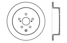 Load image into Gallery viewer, StopTech 14-16 Toyota Highlander Sport Drilled Rear Passenger Side Brake Rotor
