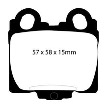 Load image into Gallery viewer, EBC 98-05 Lexus GS300 3.0 Redstuff Rear Brake Pads
