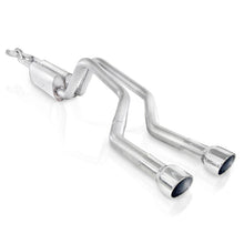 Load image into Gallery viewer, Stainless Works 2006-09 Trailblazer SS 6.0L 2-1/2in Chambered Exhaust X-Pipe Center Bumper Exit
