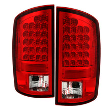 Load image into Gallery viewer, Spyder Dodge Ram 02-06 1500/Ram 2500/3500 03-06 LED Tail Light Red Clear ALT-YD-DRAM02-LED-RC
