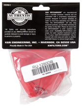 Load image into Gallery viewer, K&amp;N Drycharger Air Filter Wrap - Round Straight - Red Closed Top 3in Inside Dia x 4in Height
