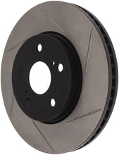 Load image into Gallery viewer, StopTech Power Slot 06-07 Lexus IS250/350 / 08 IS250 Slotted Left Front Rotor
