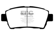 Load image into Gallery viewer, EBC 11-15 Scion IQ 1.3 Redstuff Front Brake Pads
